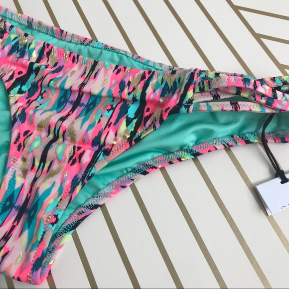 Set of 2 {Shade & Shore} Bikini Bottoms, XS - Picture 2 of 4